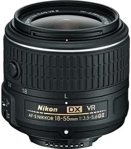 Объектив NIKON AF-S DX NIKKOR 18-55mm f/3.5-5.6G VR II