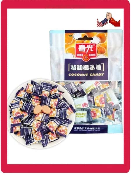 Hainan Specialty, Chunguang Food, Специальный кокосовый сахар 120 г экстраконцентрированного кокосового молока