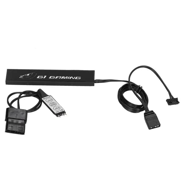 RGB-подсветка для видеокарты 5V 3pin 6pin, синхронизация с материнской платой, комплект с контроллером