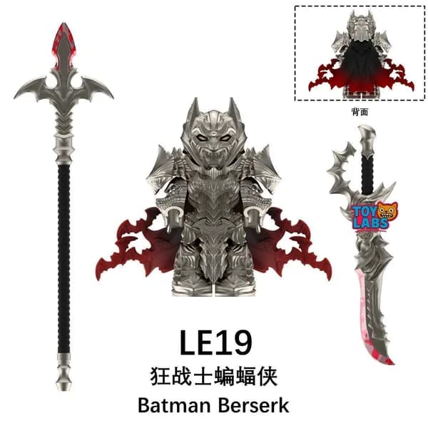 Фигурка Berserker, сборный конструктор из пластика, 14+, для коллекции и декора