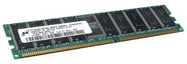 Micron Оперативная память DDR, 266 МГц, 1 x (MT18VDDT6472DG-265B3)