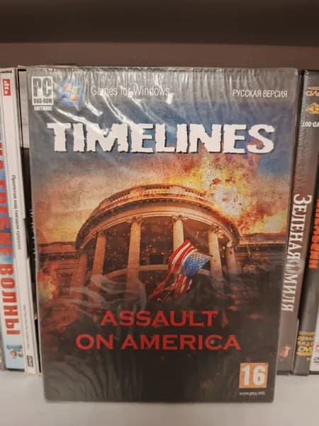 Видеоигра Timelines: Assault on America 2013 на ПК DVD (запечатан!)