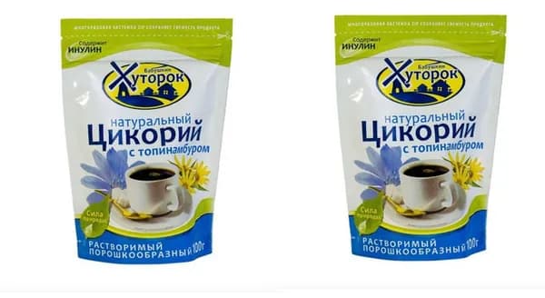 Бабушкин Хуторок Цикорий с топинамбуром, 100г , 2 шт