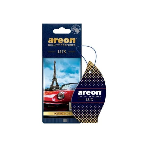AREON ароматизатор елочка подвесной LUX VOYAGE "BON VOYAGE" AL01