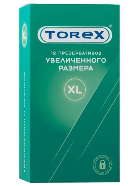 TOREX Презервативы большой размер 12шт