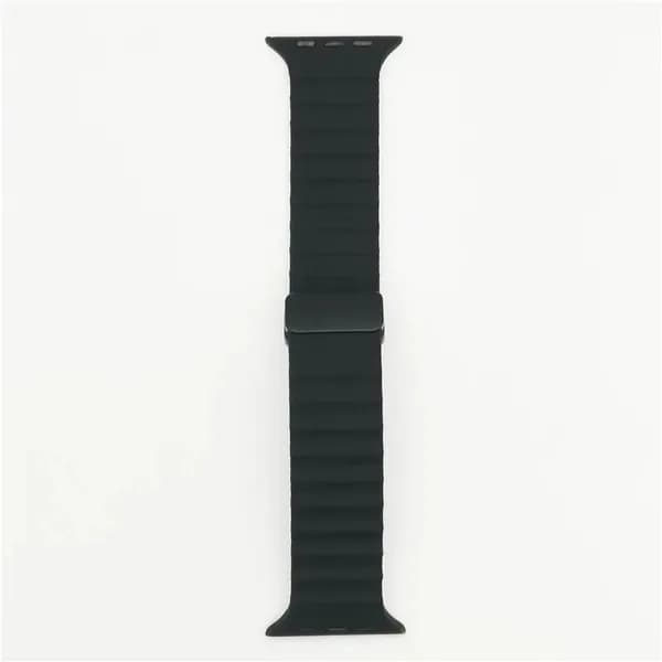 Силиконовый фмехок для Apple watch Ultra49 44 45 42мм,фмехок с магнитной пря фкой для iwatch9 8 7 6 5 4se