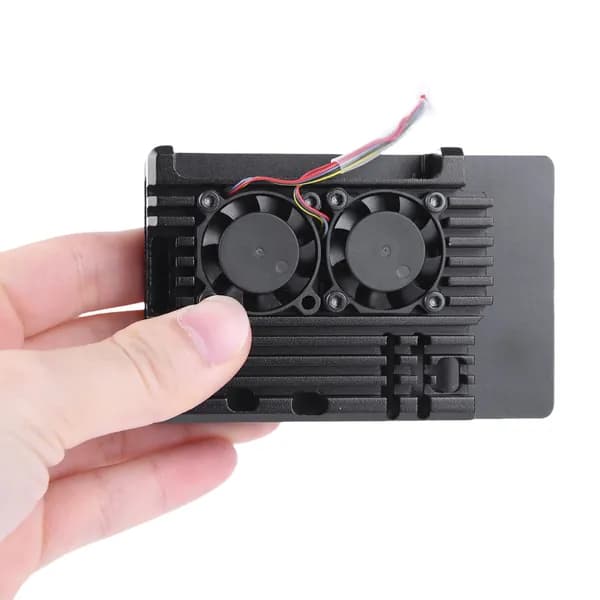 Компьютерный корпус Raspberry Pi 5, черный (VQ1IC5MV5XT8MJ8BZ0WW4-24QUMZQWHZ)