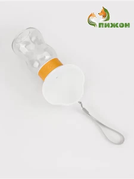 Поилка для собак дорожная уличная кормушка