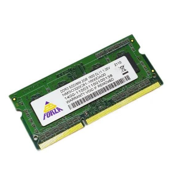 Neo Forza Оперативная память для ноутбуков DDR3 PC12800 1600Mhz DDR3, 1600 МГц, 1 x 2 ГБ (Модель NMSO320C81-1600DA00)
