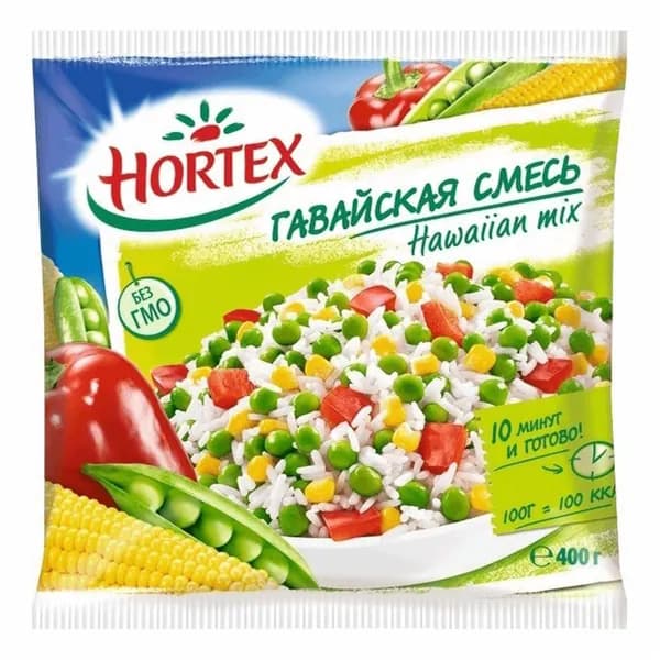 Смесь Hortex Гавайская замороженная 400 г