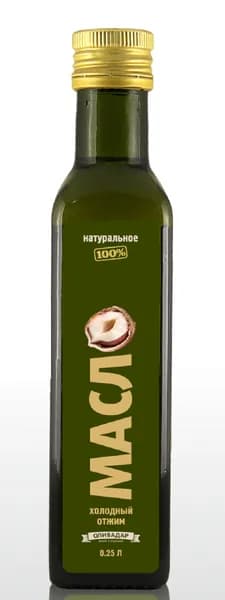 Масло фундучное Extra Virgin 100% Оливадар 250 мл.