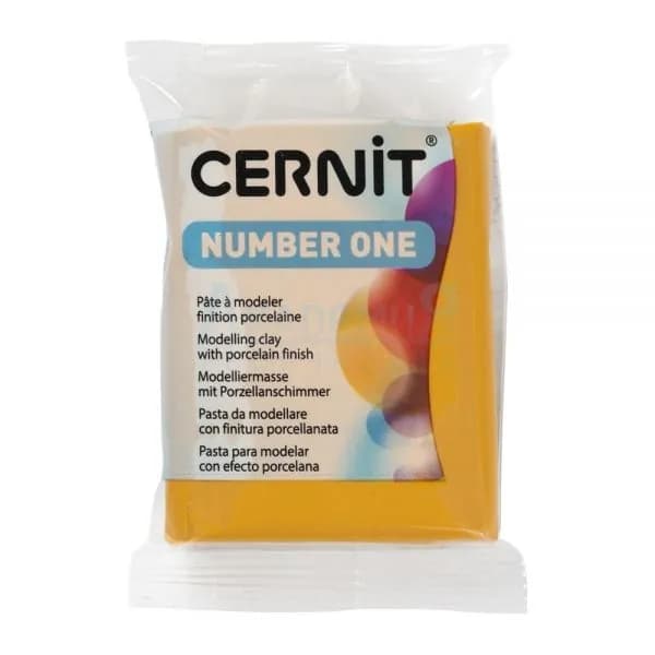 Полимерная глина Cernit Number One 746 цвет охра 56 гр.