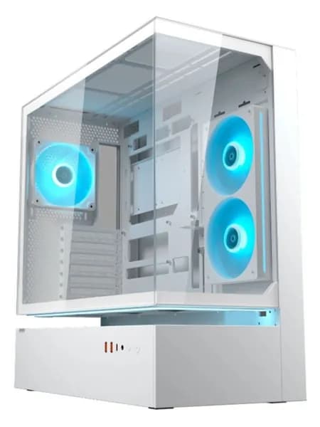 Компьютерный корпус Cougar CFV235 WH, E-ATX / CEB / ATX / Micro-ATX, USB Type-C, поддержка видеокарт до 430 мм, без блока питания