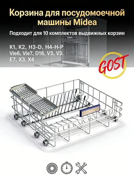 Корзина для чаши посудомоечной машины