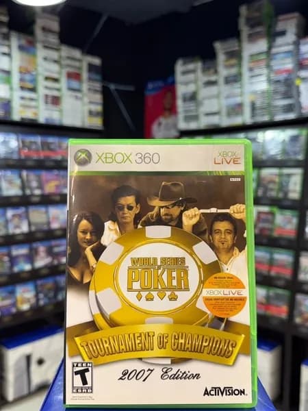 Игра World Series of Poker: Tournament of Champions (Xbox 360) (Box)