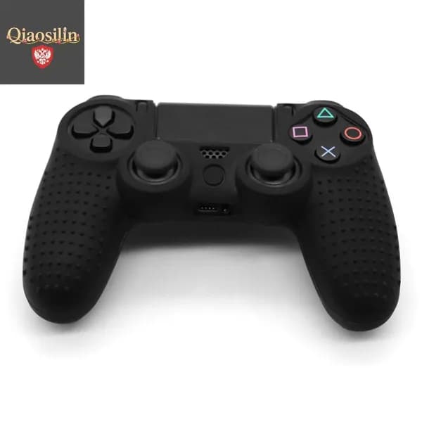 Силиконовый чехол для геймпада PS4, PS4 Pro и PS4 Slim, черный