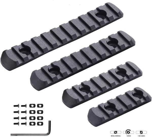 Комплект Ris-планок M-Lok, nylon (BK)