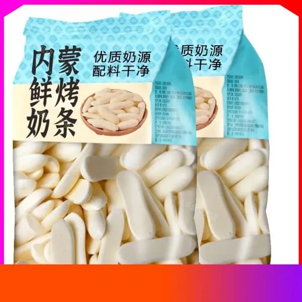 Молочные сушеные полоски со вкусом молока из Внутренней Монголии, 100 г, хит продаж