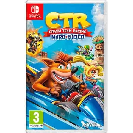 Картридж Crash Team Racing Nitro-Fueled для Switch (английская версия)