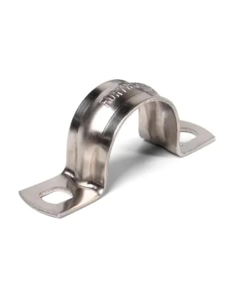 Скоба метал. двухлапковая СМД(INOX) 31-32 (Fortisflex) (80138) 1 шт