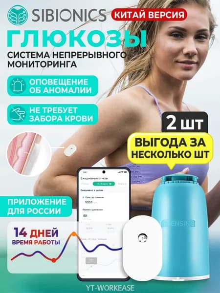 Система непрерывного мониторинга GS1, модель GS1Sb, два устройства