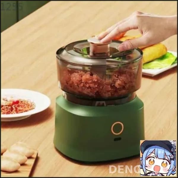 Аккумуляторная мясорубка и чесночница