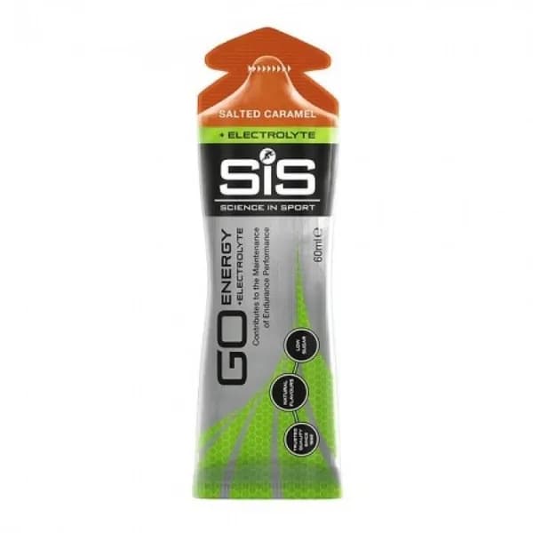 Гель энергетический с электролитами SIS Go PLUS Electrolyte Gel, Соленая Карамель, 60мл