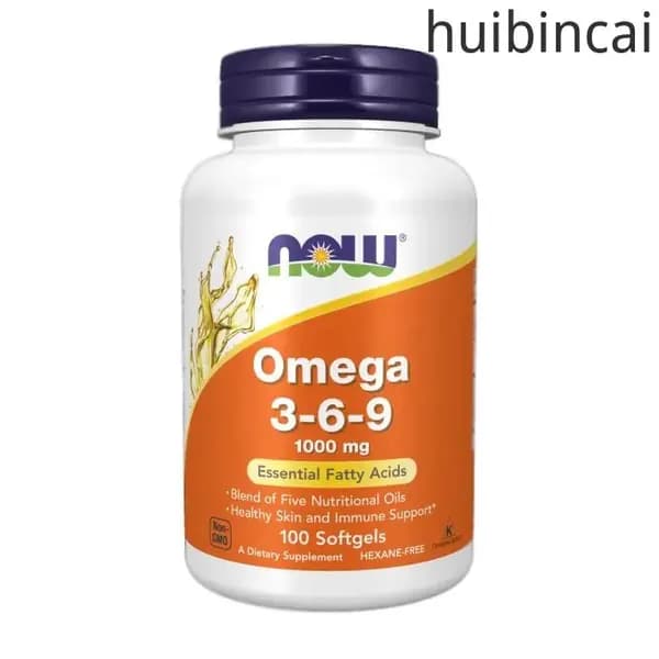 Омега 3-6-9 NOW Omega 3 6 9 1000 мг, 100 гелевых капсул