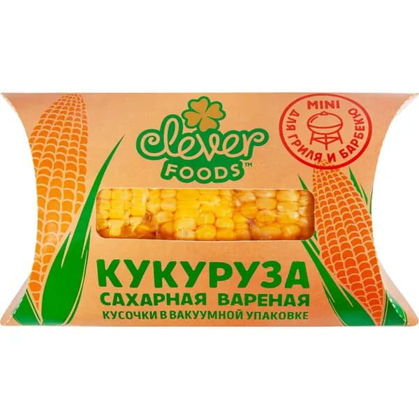 Кукуруза в вакууме кусочками, 240г