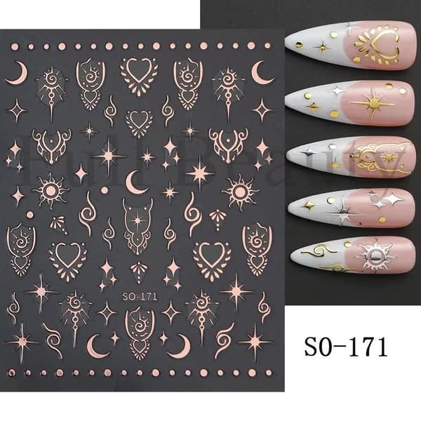 Минималистичные черно-белые цветочные наклейки для ногтей flower self nail art designs