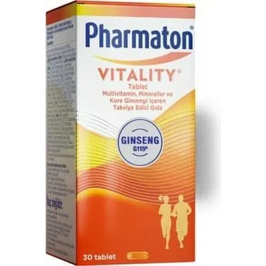 Pharmaton 30 таблеток обогащающая пища