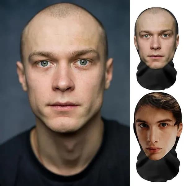 Шапка чалма маска