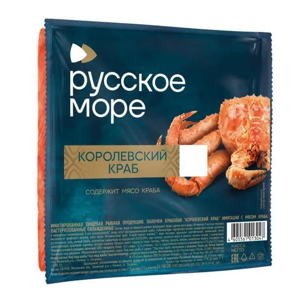 Крабовые палочки Русское море Королевский краб 250г