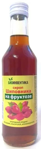 Шиповника сироп на фруктозе 250 мл