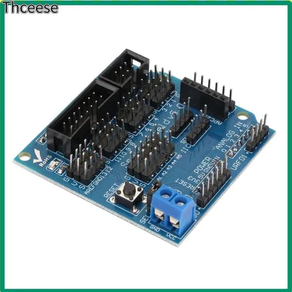 Sensor Shield V5.0, многофункциональная плата расширения с интерфейсами, для подключения сенсоров и периферийных устройств