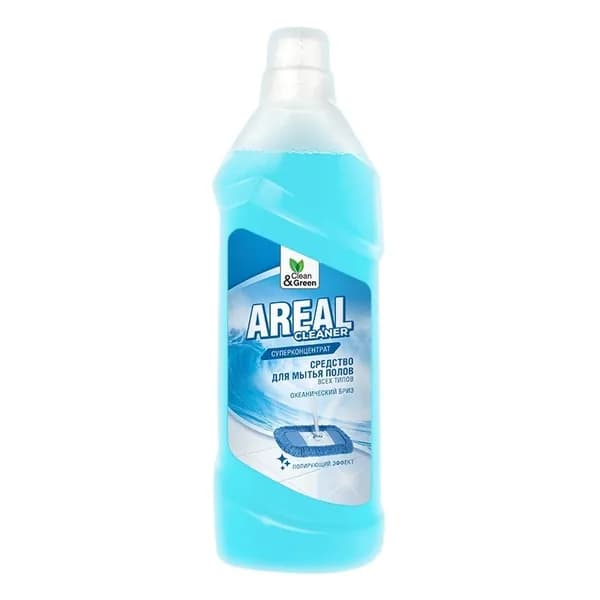 Моющее средство для мытья пола Areal "Океанический бриз" 1 л. Clean&Green CG8136