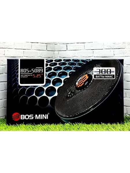 Колонки автомобильные Bos-Mini 5089 13см, 300W