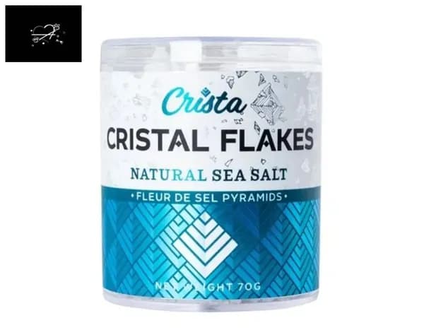 Соль Fleur de Sel Flakes морская натуральный вкус, 70 г