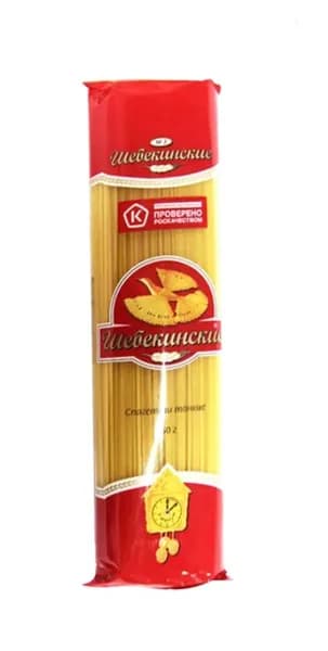 Шебекинские Макаронные изделия Спагетти №002, 900г