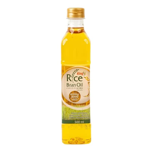 Растительное масло King Rice Bran Oil из рисовых отрубей 500 мл