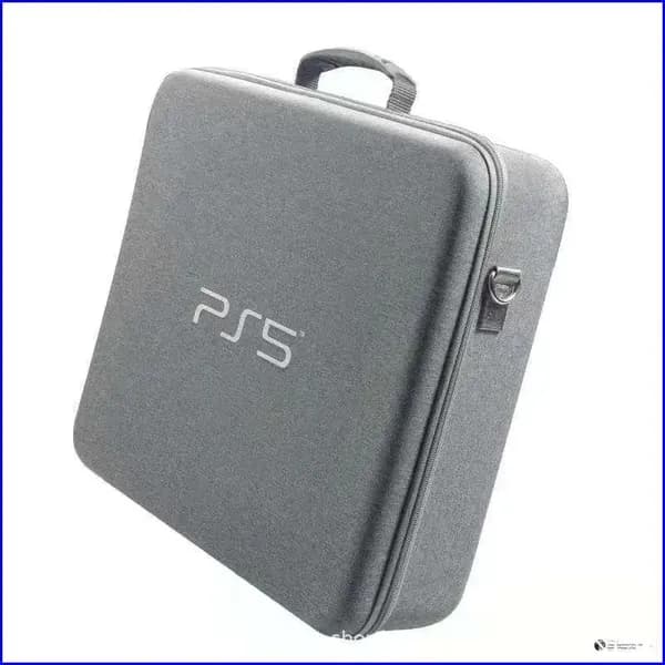 Сумка для хранения игровой консоли Ps5 (серая) (серия 2024)
