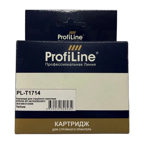 Картридж 17XL для EPSON XP-103, XP-313, XP-203 T1714 ProfiLine желтый