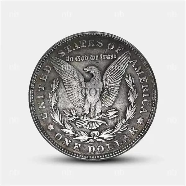Премиальная коллекционная монета 1921 года, серия Древние рыцари, Морган, выпущена-nbkls