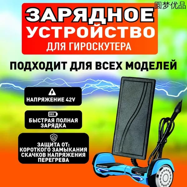Универсальное зарядное устройство для гироскутера / Универсальное зарядное устройство для всех моделей гироскутеров