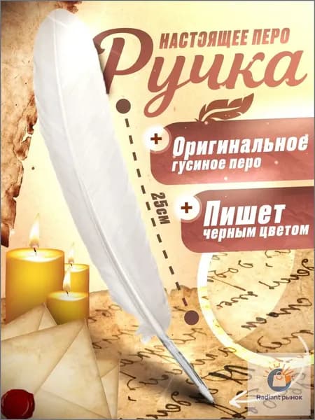 Перо Остроконечное, 1 шт.