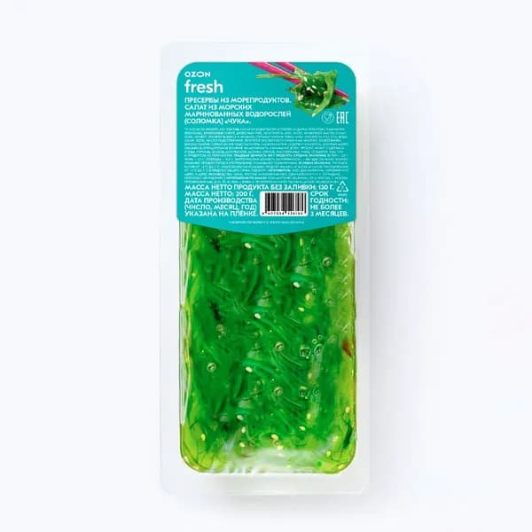 Салат из водорослей Чука 200 г, Ozon fresh