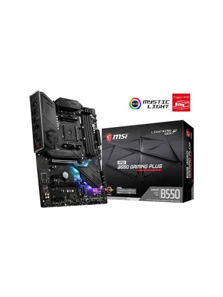 MSI MPG B550 GAMING PLUS AM4 DDR4 Материнская плата Уцененный товар