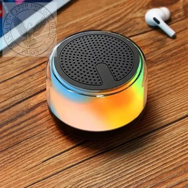 Портативная Bluetooth-колонка 5.3 с RGB-подсветкой и мощным басом
