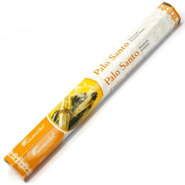 Aromatika PALO SANTO Incense Sticks (ПАЛО САНТО ароматические палочки, Ароматика), шестигранник, 20 г.