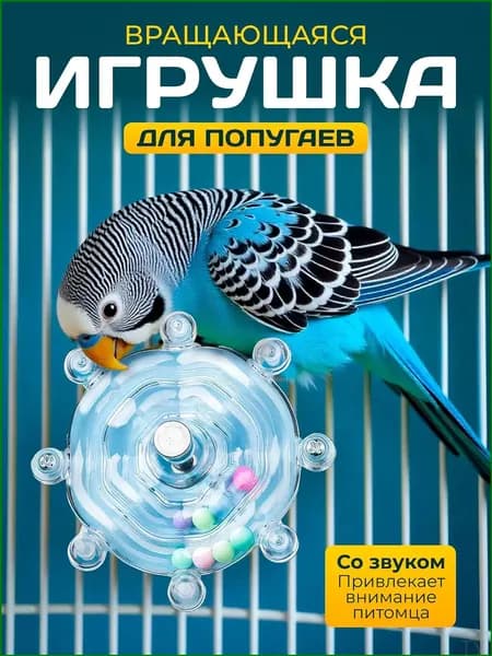 Популярная игрушка для птиц Солнце